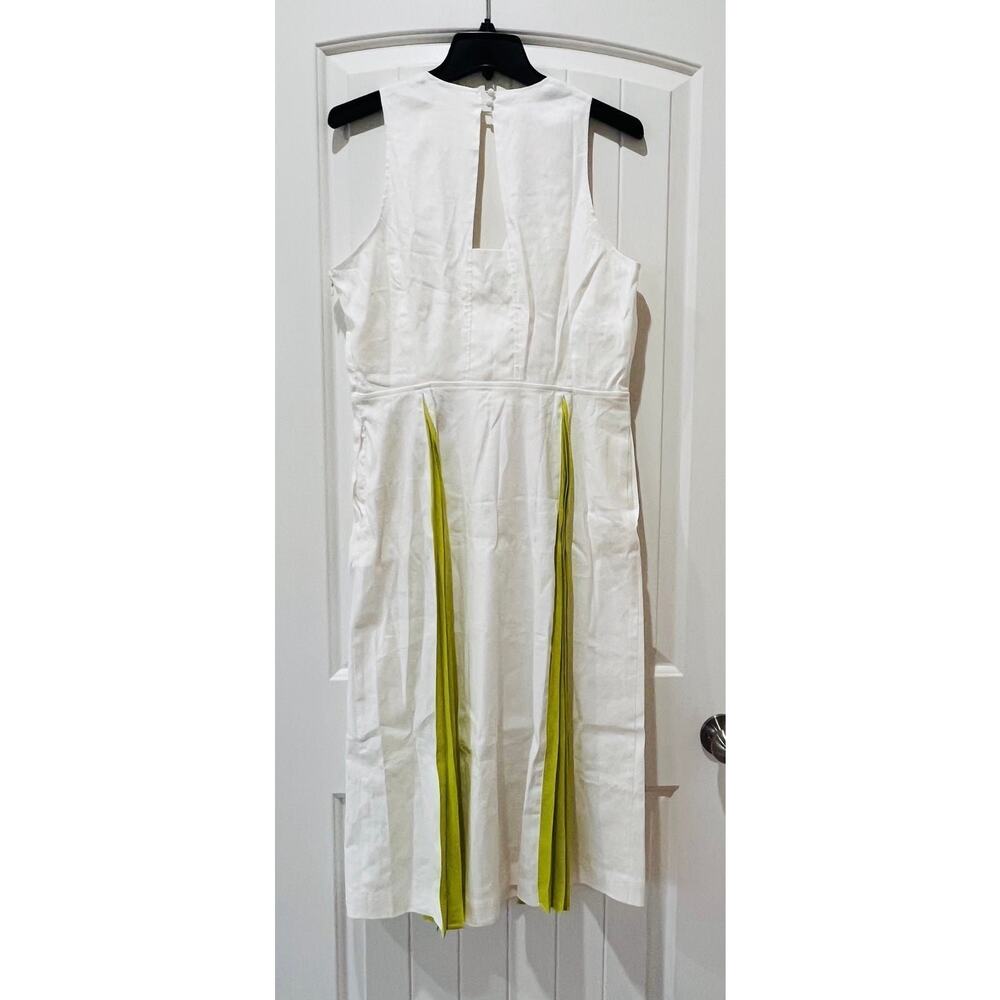 NWT❤️Anthro Maeve Sleeveless Pleated Dress sz12 - Picture 7 of 10